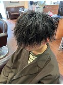 縦落ちスパイラルパーマ