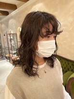 ミディアム/ロング/パーマ/レイヤーカット銀座有楽町丸の内