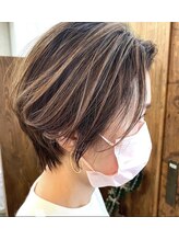 大人女性のお悩みに☆白髪ぼかしで白髪もおしゃれに♪[和歌山駅/白髪ぼかし/白髪ぼかしハイライト]