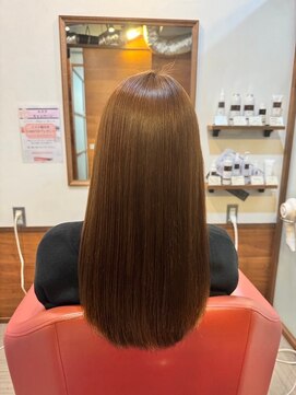 ムードコア 関内店(mu;d Coa) 明るめ艶ブラウン