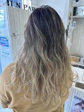 インパークス 西新井店(INPARKS) ベージュバレイヤージュ