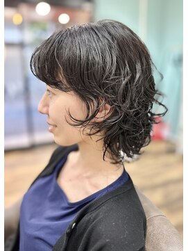コス(KoS) ウルフパーマ/くるくるパーマ/オシャレパーマ/ミディアムパーマ