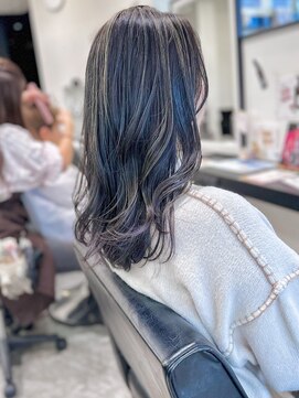 アパカバール 鳳店(Apa kabar) コントラストがポイント＊ハイライトカラー