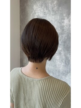 ヘアアンドメイク ムーア(Muuua) 丸みショートボブ