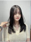 moc style 立川/韓国/ブリーチ/髪質改善/前髪/顔まわり/レイヤー