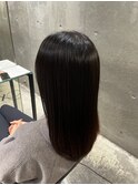 乾かすだけでまとまるウル艶縮毛矯正！(飯田)