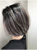 髪質改善カラーショートカットボブレイヤーカット