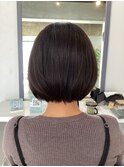 短すぎるショートが苦手な方に丸みと長さを残したショートボブ☆