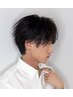 【人気のフェザーパーマで簡単スタイリング】MEN'Sカット＋フェザーパーマ