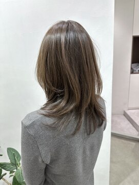 ノーマン(norman) レイヤー/ハイライト/大人ミディアム/40代