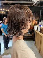 ノラ ギンザ(NORA GINZA)&nbsp;ボブウルフパーマボブパーマ酸性パーマブリーチパーマ銀座暗髪