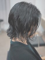 ユノ(juno)&nbsp;メンズミディアムパーマ　スパイラルパーマ　ボブパーマ