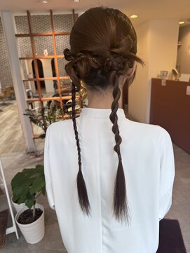 ピークスヘア(peaks hair) ヘアアレンジ