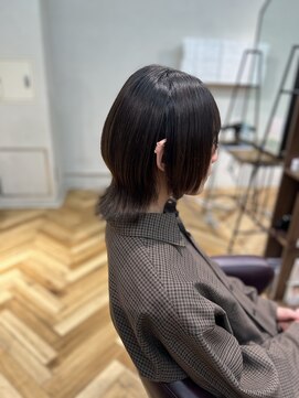 ラック 本厚木店(LUCK) 中性ウルフ/ウルフ/縮毛矯正