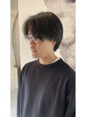【お客様スタイル】さらっとセンターパート