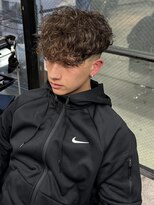 イーラ(era)&nbsp;スペインカールスパイラルパーマ平巻き刈り上げツーブロック