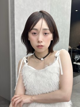 ロンド ブランシュ 錦糸町北口(Lond blanche) ミニウルフレイヤーカット顔周り小顔韓国ショートボブ/錦糸町