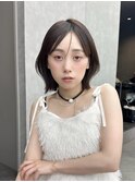ミニウルフレイヤーカット顔周り前髪韓国ショートボブ/錦糸町