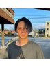【10%オフ】メンズカット＋シェービング＋眉カット＋炭酸ヘッドスパ　90min