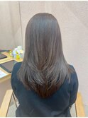 レイヤーカット/ブラウンベージュ
