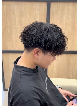 エッジ(EDGE) 大分メンズ刈り上げマッシュツイストスパイラルパーマスタイル