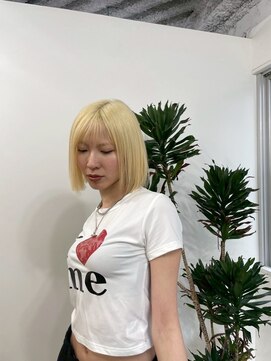 アワーズ 南青山(Our's) ホワイトグレージュ/チェリーブラウン/ミニウルフ[南青山]