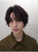 初めてのパーマでも◎ラフな質感が人気のシャドウパーマ