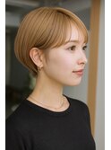 シニアのショートスタイル
