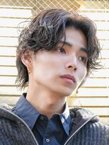 フィフスパーク(fifth PARK)&nbsp;大人色気ツイストスパイラルパーマメンズカットビジネスマン渋谷