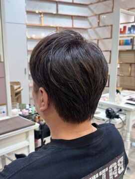 ボネッカ 鶴見(BONECCA) 【成田悠里】メンズカット×透明感カラー