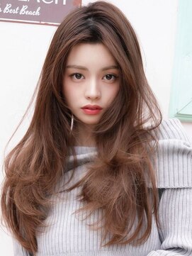 Agu hair ruwe 手稲店【アグ ヘアー ルーウェ】【3月5日オープン（予定）】 《Agu hair》ブラウンレイヤー×numberA.ヘアバター