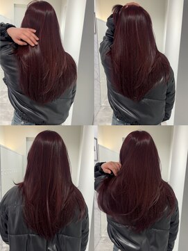 ジュイル シブヤ(JEWIL SHIBUYA) JEWIL 渋谷 大人っぽいワインレッド