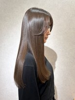 バートランド 白楽(Bertland)&nbsp;島田/髪質改善 酸熱ストレート 縮毛矯正 白楽 前髪カット