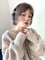 ディッセンバー 神宮前(December)&nbsp;1ブリーチ～叶う透明感たっぷりミルクティベージュ♪