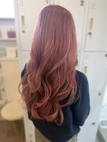 セブンルックス モカ 宇都宮鶴田店(7LOOKS mocha) ピンクベージュ【ブリーチスタイル】