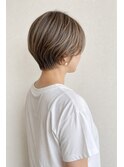 白髪ボカシハイライト　ショートレイヤー　名東区美容室