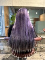 エルシャドール(EL-SHADDOLL) 名古屋エクステが得意な美容師の作る、派手髪ロング紫