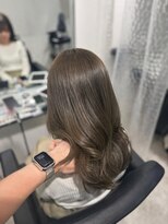 アオ(AO)&nbsp;ブリーチなしで作るオリーブベージュ♪