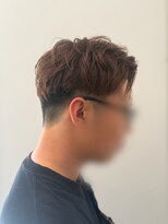 ディア 五井(Dia)&nbsp;《メンズスタイル》明るめブラウンカラー×アップバングショート
