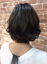 ヘアー アンドアール(hair &R) 【92%天然由来Organicカラー】ツヤツヤボブ