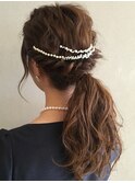 パーティーヘアセット 担当 伊原