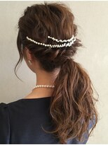 パーティーヘアセット 担当 伊原