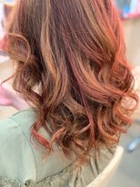 ピア ヘアーズ PIAA hair's&nbsp;白髪染め＆赤ハイライト