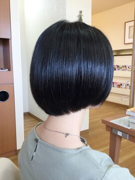 アメイジングヘアー 千歳店(AMAZING HAIR) 【AMAZING HAIR 千歳店/村山】ナチュラル大人ショートボブ