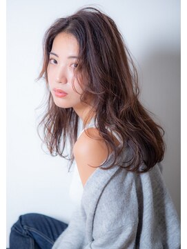 ユニックス ららぽーと湘南平塚店(UNIX) 【UNIX湘南平塚】ニュアンスカールロング[アースカラー]◎30代