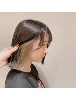 ネオヘアー 曳舟店(NEO Hair)&nbsp;ブラック×ホワイトインナー/曳舟インナーカラーダブルカラー