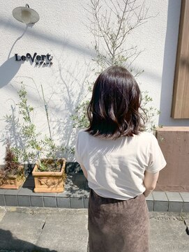ルヴェール 本店(LeVert) 2021秋カラー くすみカーキブラウン