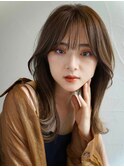 ＊ワンホンヘア/韓国ヘア/ミディアム/顔周りレイヤー＊