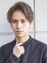 小久保style☆センターパートツイストスパイラルコンマヘア