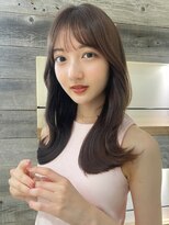 フォンズ(FONS)&nbsp;盛れる顔まわりカット＊甘めくびれミディ シースルーバング